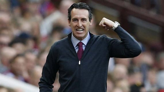 Unai Emery, entrenador del Aston Villa.