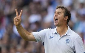Julen Lopetegui, en su etapa en el banquillo del Sevilla.