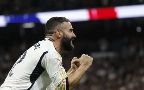 Carvajal, en un partido con el Real Madrid.