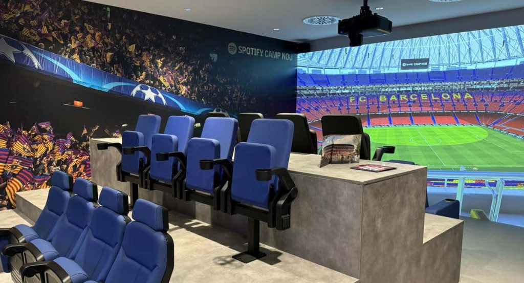 Así será el palco mediano del nuevo Spotify Camp Nou.