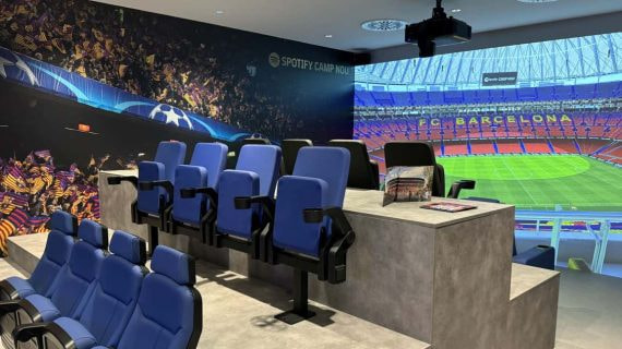 Así será el palco mediano del nuevo Spotify Camp Nou.