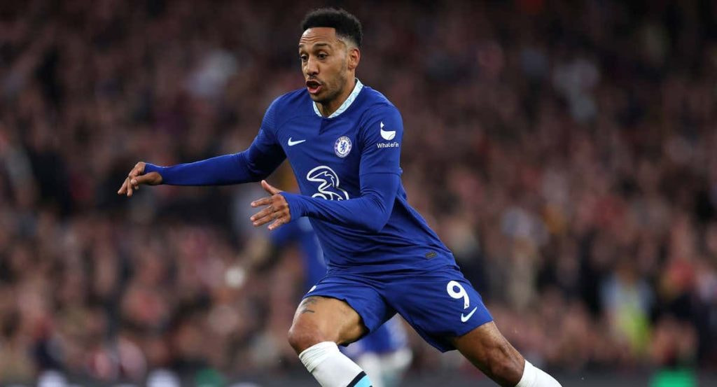 Aubameyang, en un derbi contra el Chelsea el pasado mes de mayo.