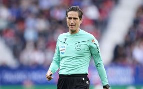 Munuera Montero, en un partido.