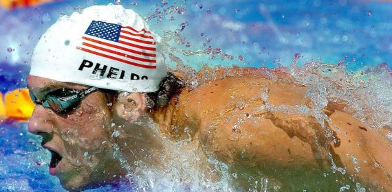 Michael Phelps.