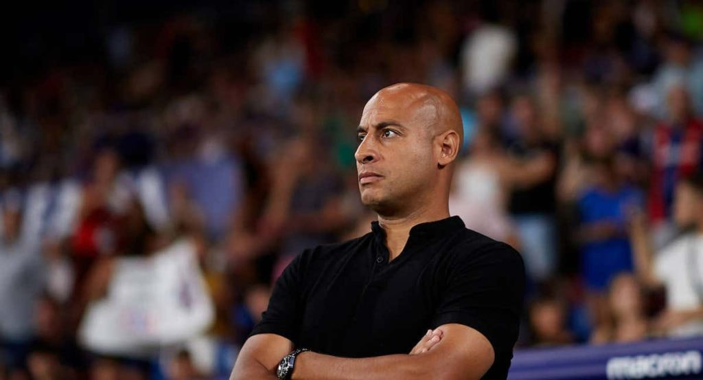 Mehdi Nafti, durante un partido del Levante.