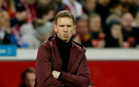 Nagelsmann, en un partido del Bayern.
