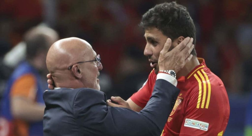 Luis de la Fuente y Rodrigo, en la pasada Eurocopa de Alemania.