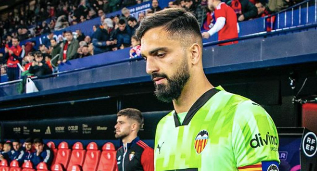 Mamardashvili como capitán.