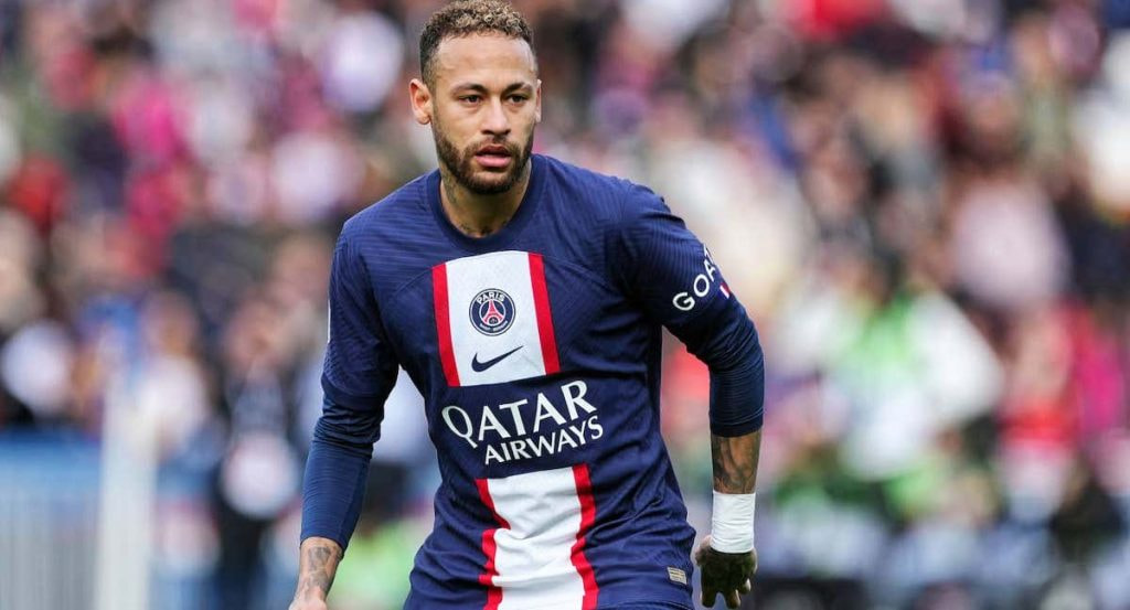 Neymar Jr, en un partido con el PSG esta temporada.
