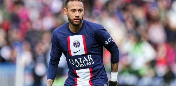 Neymar Jr, en un partido con el PSG esta temporada.