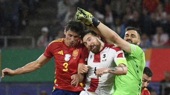 Le Normand, en una acción durante la Eurocopa.