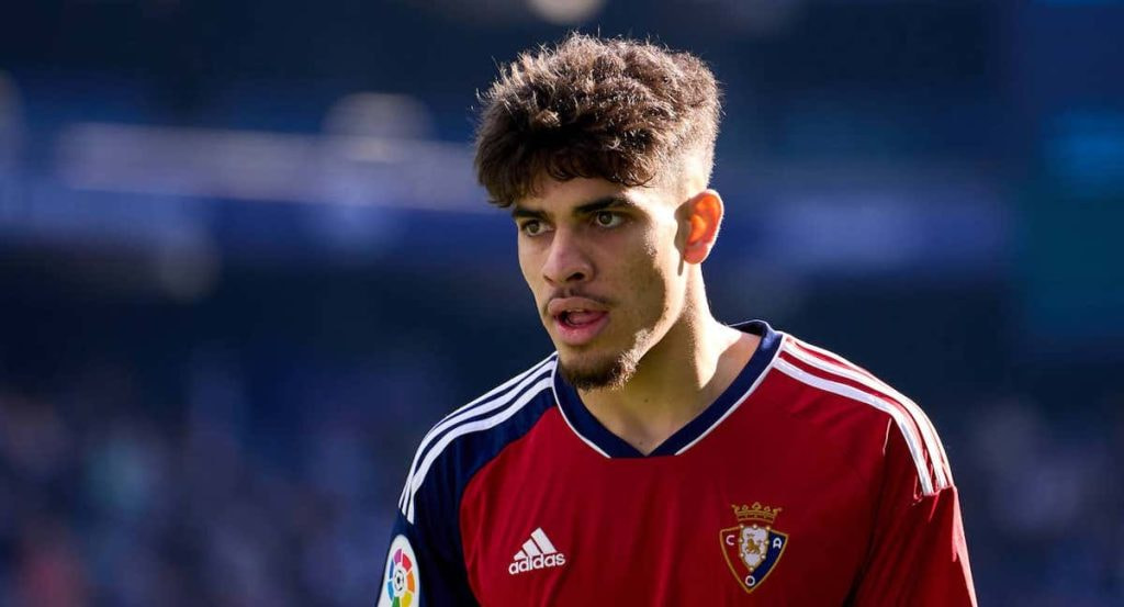Abde Ezzalzouli, jugador de Osasuna.