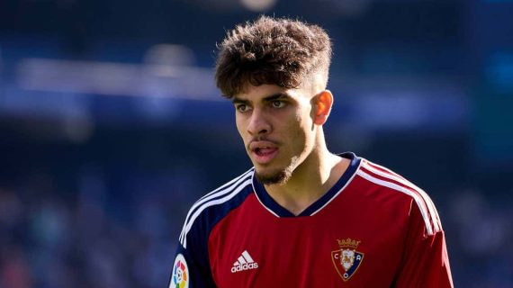 Abde Ezzalzouli, jugador de Osasuna.