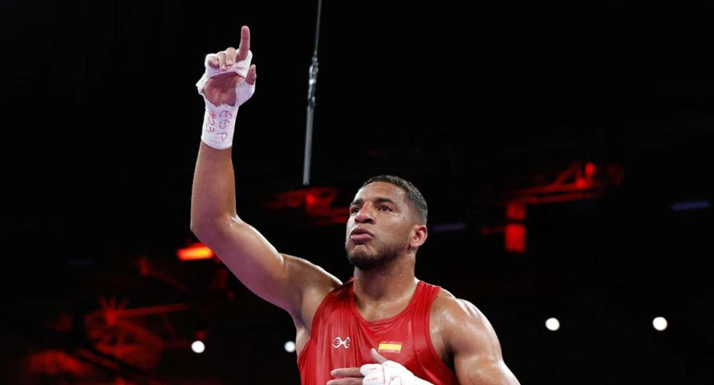 Enmanuel Reyes Pla, tras su combate de octavos en los JJOO