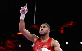 Enmanuel Reyes Pla, tras su combate de octavos en los JJOO