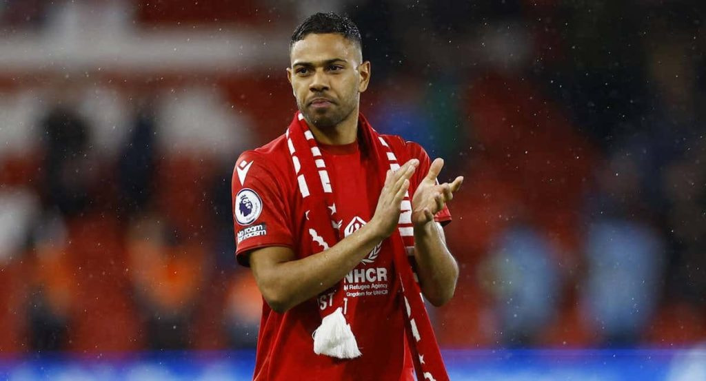 Renan Lodi, tras un partido con el Nottingham Forest.