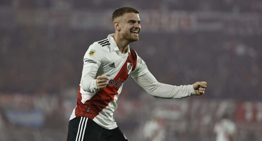 Lucas Beltrán marcó 15 goles en 31 partidos con el River Plate de Demichelis.