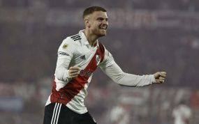 Lucas Beltrán marcó 15 goles en 31 partidos con el River Plate de Demichelis.