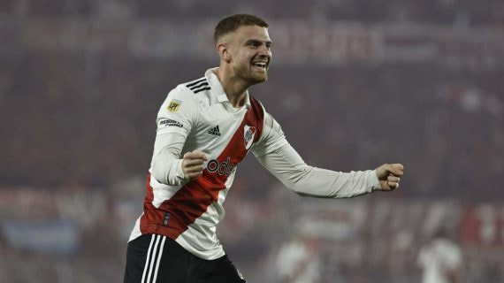 Lucas Beltrán marcó 15 goles en 31 partidos con el River Plate de Demichelis.
