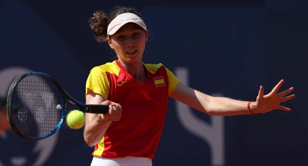 Cristina Bucsa en París 2024.