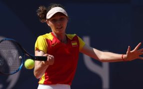 Cristina Bucsa en París 2024.