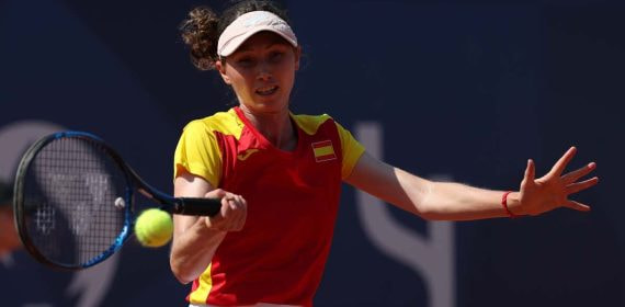 Cristina Bucsa en París 2024.