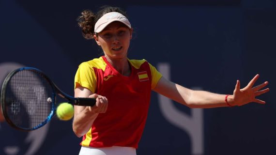 Cristina Bucsa en París 2024.