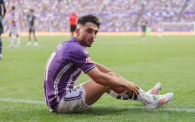 Raúl Moro, futbolista del Valladolid.