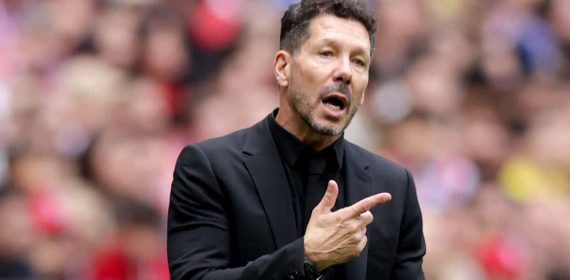 Diego Pablo Simeone, entrenador del Atlético.