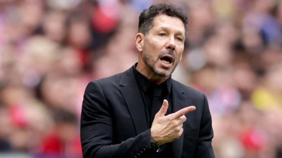 Diego Pablo Simeone, entrenador del Atlético.