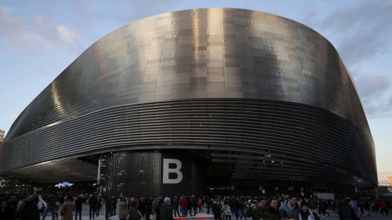 Santiago Bernabéu.