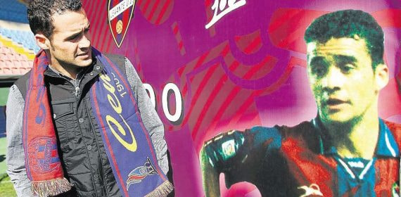 Juanfran García, en una imagen de archivo de la temporada 1996-97.
