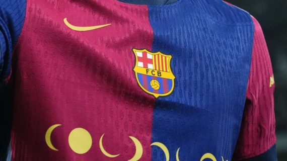 La camiseta especial que el Barça usó para el Clásico.
