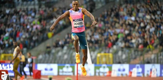 Pedro Pablo Pichardo (31), en la final de la Diamond League.