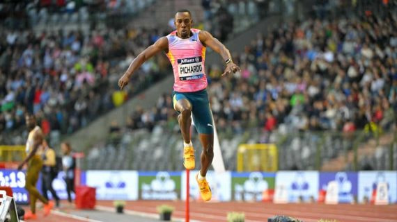 Pedro Pablo Pichardo (31), en la final de la Diamond League.