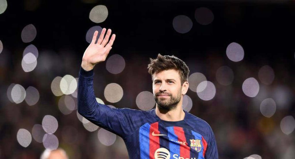Gerard Piqué se despide del Camp Nou el pasado 5 de noviembre.