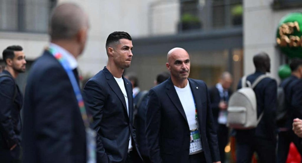 Roberto Martínez transforma en más afable a Cristiano Ronaldo.