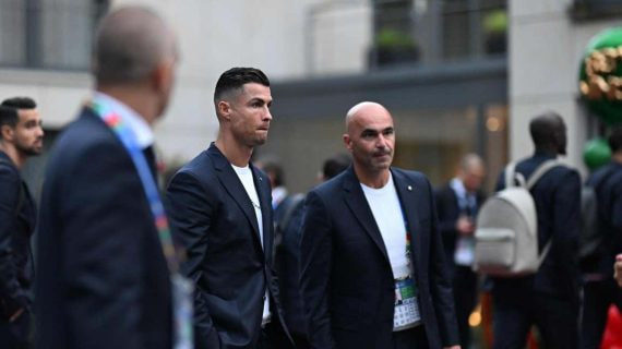 Roberto Martínez transforma en más afable a Cristiano Ronaldo.