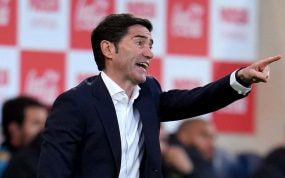 Marcelino García Toral, en un partido dirigido con el Athletic en La Cerámica.