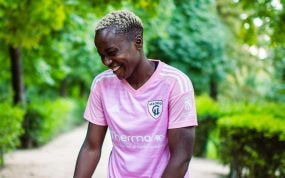 Racheal Kundananji, en su etapa como jugadora del Madrid CFF.