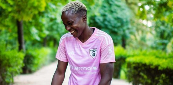 Racheal Kundananji, en su etapa como jugadora del Madrid CFF.