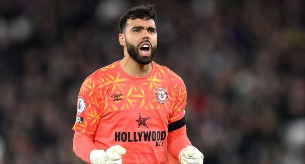 David Raya, portero del Brentford.