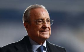 Florentino Pérez, en un acto.