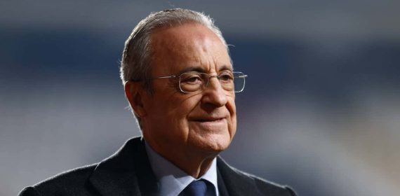 Florentino Pérez, en un acto.
