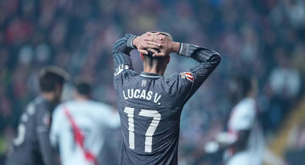 Lucas Vázquez, en un partido con el Real Madrid.