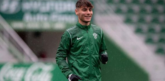 Rodrigo Mendoza, jugador del Elche.