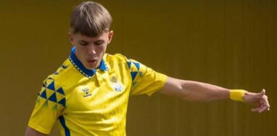 León Westin, jugador de Las Palmas que va fichar por el Real Madrid.