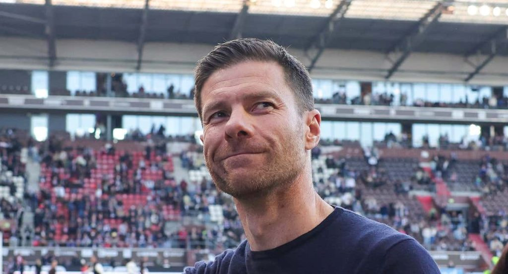 Xabi Alonso, entrenador del Bayer Leverkusen.