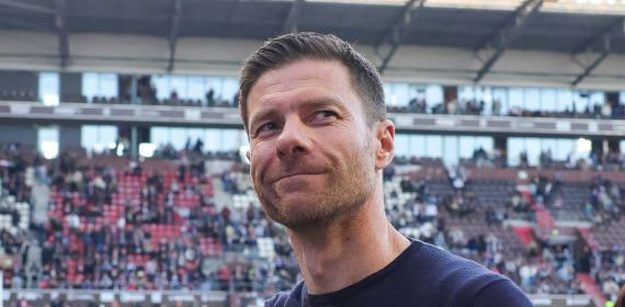 Xabi Alonso, entrenador del Bayer Leverkusen.