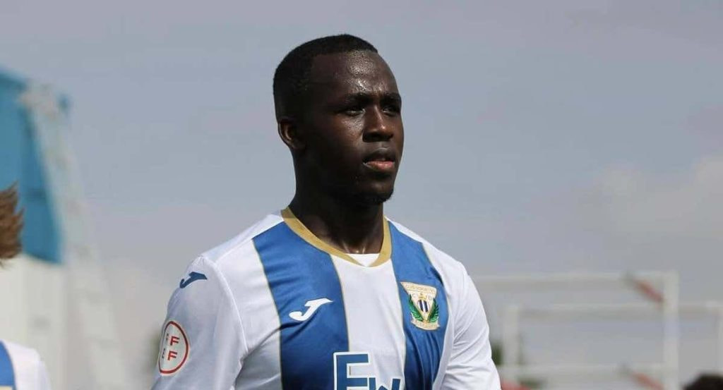 Lamini Fati, con el filial del Leganés.
